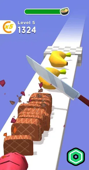 Взлом Super Slices Robux Roblominer (упер Слайсес Робукс Робломайнер)  [МОД Бесконечные деньги] — стабильная версия apk на Андроид screen 4