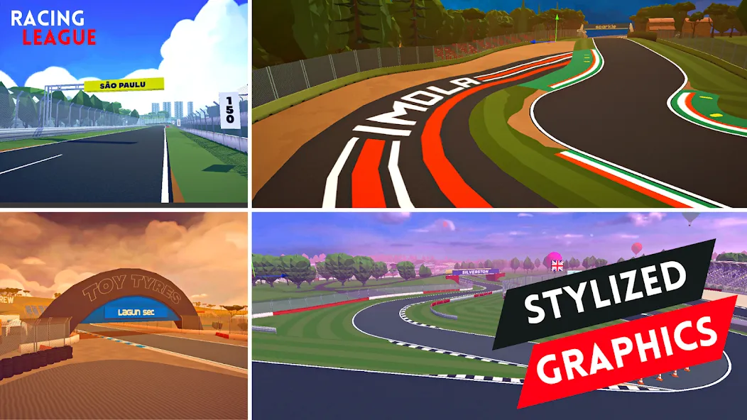 Взлом Racing League: 3D Race Offline (Рейсинг Лига)  [МОД Бесконечные монеты] — последняя версия apk на Андроид screen 4