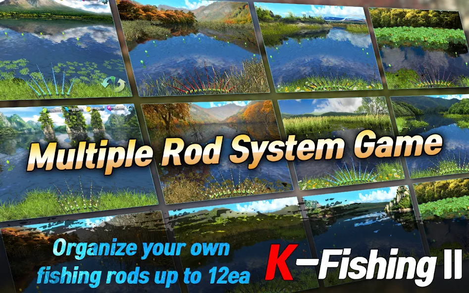 Взломанная KFishing2 (КФишинг2)  [МОД Бесконечные монеты] — полная версия apk на Андроид screen 1