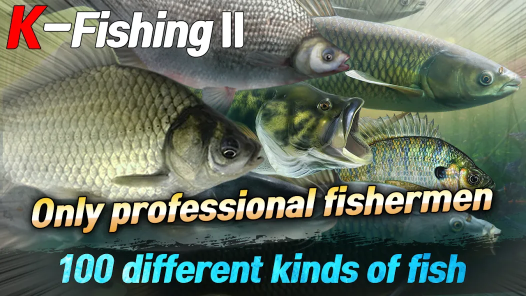 Взломанная KFishing2 (КФишинг2)  [МОД Бесконечные монеты] — полная версия apk на Андроид screen 4