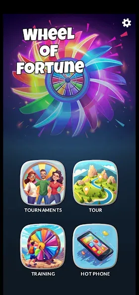 Скачать взломанную Wheel of Fortune 2024  [МОД Все открыто] — полная версия apk на Андроид screen 1