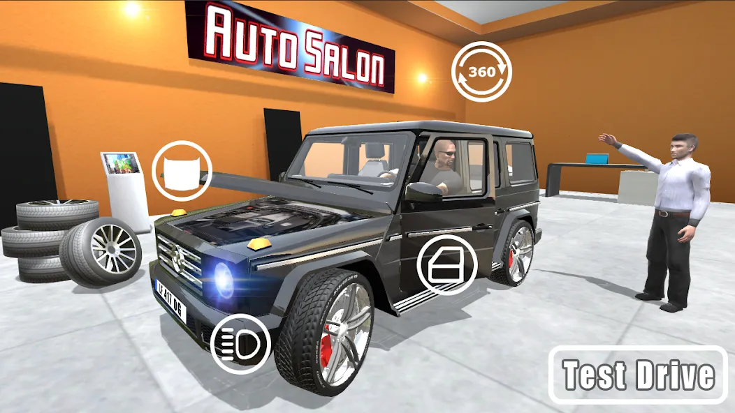 Взломанная Offroad G-Class  [МОД Все открыто] — полная версия apk на Андроид screen 1