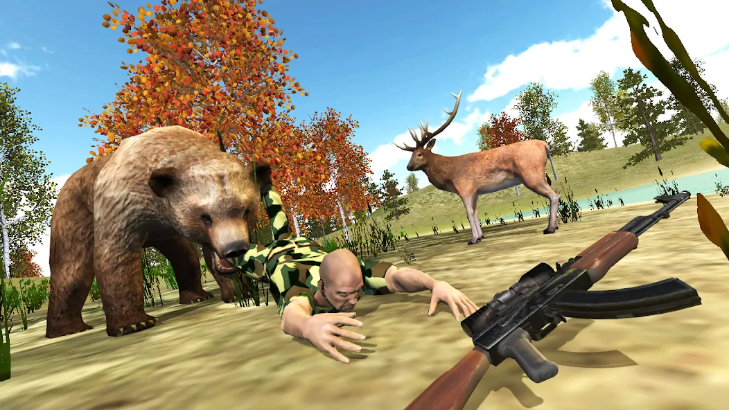 Взломанная Hunting Simulator 4×4  [МОД Меню] — последняя версия apk на Андроид screen 4