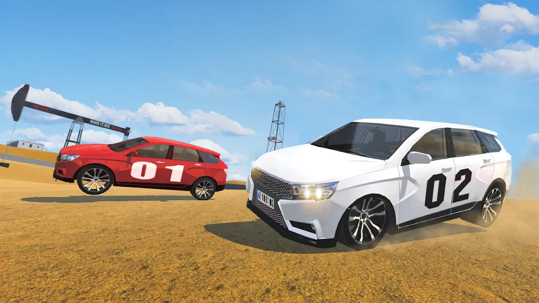 Взлом Russian Cars: VestaSW  [МОД Mega Pack] — последняя версия apk на Андроид screen 5