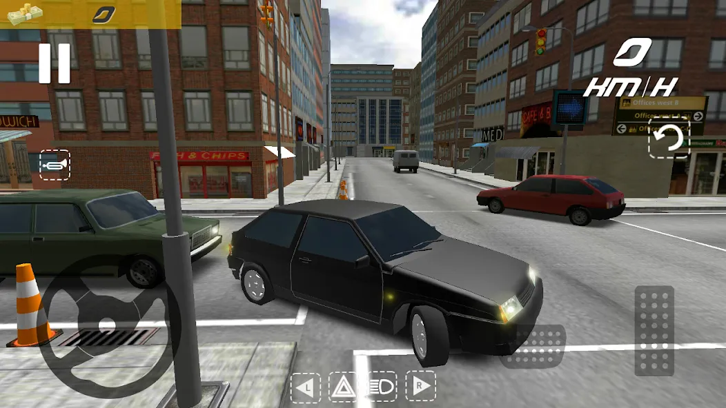 Взломанная Russian Cars: 8 in City  [МОД Много монет] — стабильная версия apk на Андроид screen 2