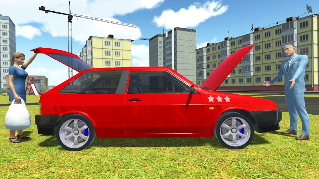 Взлом Russian Cars Simulator  [МОД Mega Pack] — последняя версия apk на Андроид screen 3