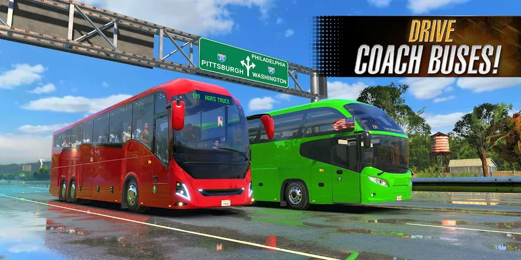 Взломанная Bus Simulator 2023 (Бус Симулятор 2023)  [МОД Бесконечные деньги] — последняя версия apk на Андроид screen 3