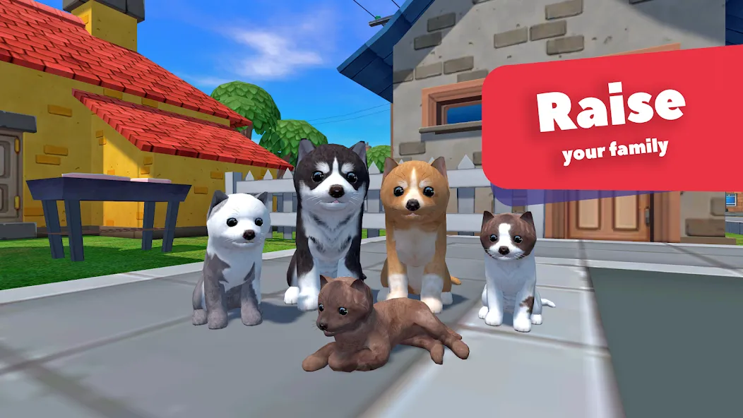 Скачать взлом Dog Simulator — Animal Life  [МОД Unlimited Money] — последняя версия apk на Андроид screen 1