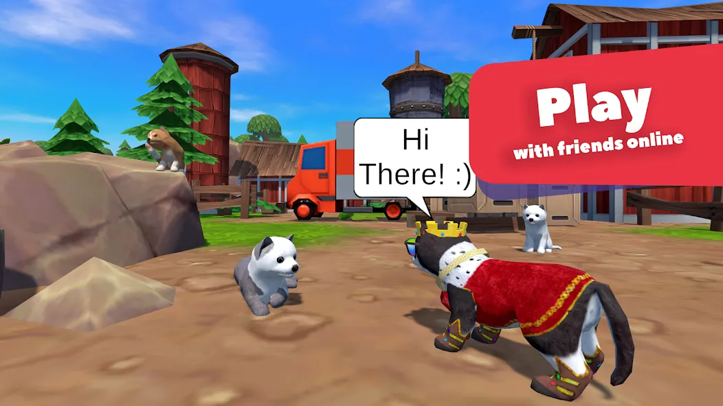 Скачать взлом Dog Simulator — Animal Life  [МОД Unlimited Money] — последняя версия apk на Андроид screen 2