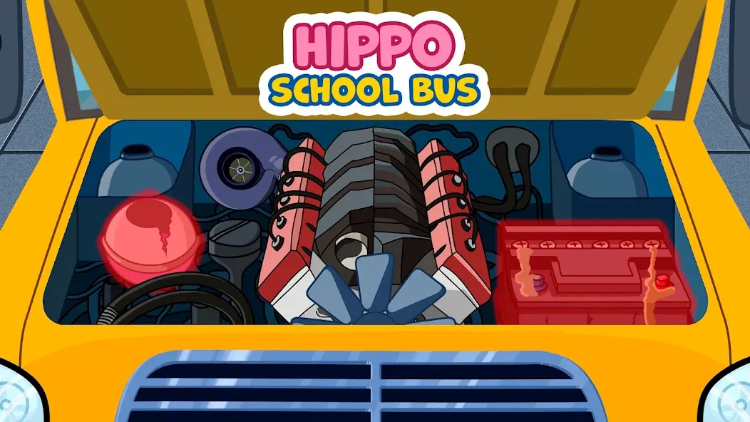 Скачать взломанную Kids School Bus Adventure  [МОД Много денег] — стабильная версия apk на Андроид screen 3