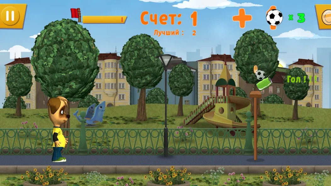 Скачать взлом Pooches: Street Soccer  [МОД Много денег] — полная версия apk на Андроид screen 1