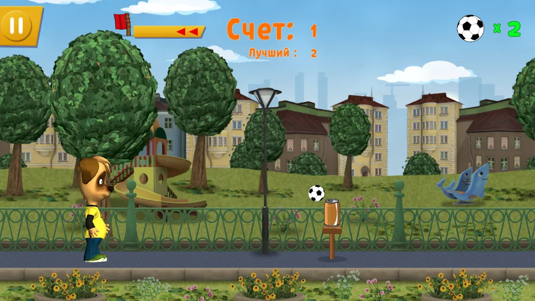 Скачать взлом Pooches: Street Soccer  [МОД Много денег] — полная версия apk на Андроид screen 2