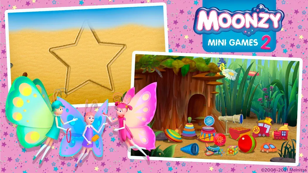 Взломанная Moonzy: Mini-games for Kids  [МОД Бесконечные деньги] — полная версия apk на Андроид screen 2