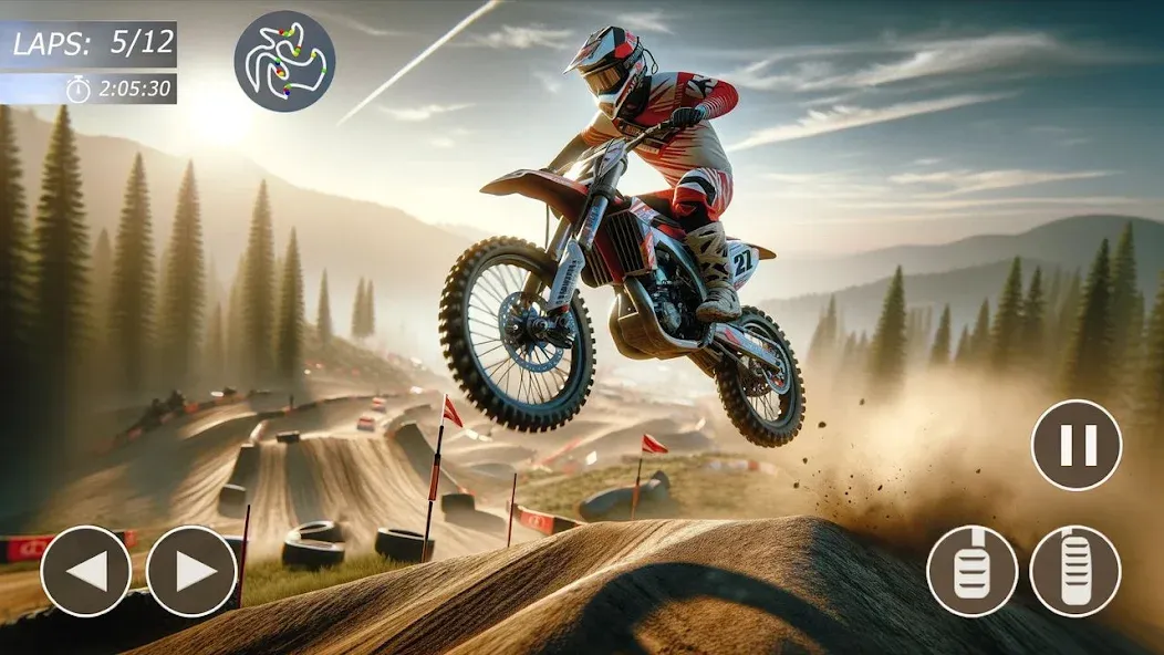 Взломанная MX Bikes: Motocross Dirt bikes  [МОД Unlimited Money] — полная версия apk на Андроид screen 1