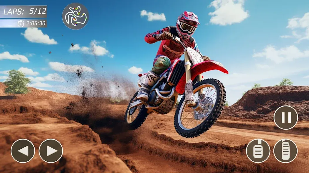 Взломанная MX Bikes: Motocross Dirt bikes  [МОД Unlimited Money] — полная версия apk на Андроид screen 2