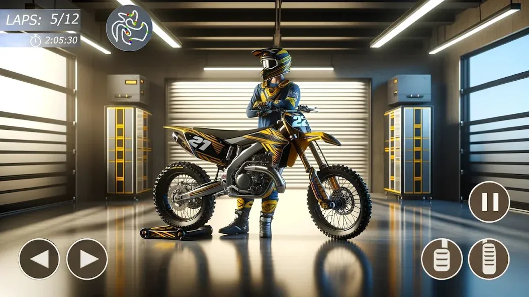 Взломанная MX Bikes: Motocross Dirt bikes  [МОД Unlimited Money] — полная версия apk на Андроид screen 4