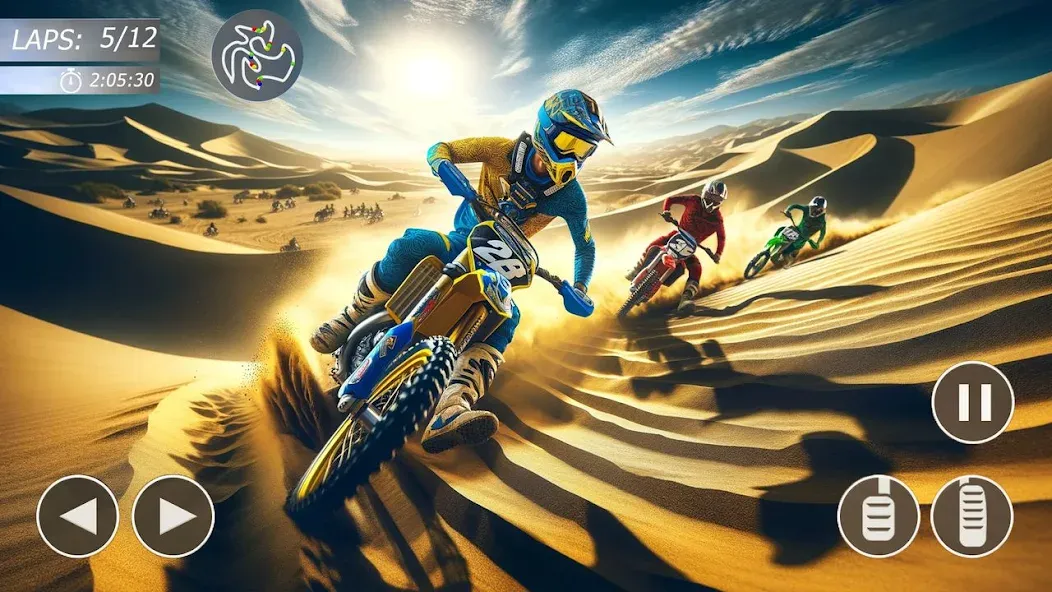 Взломанная MX Bikes: Motocross Dirt bikes  [МОД Unlimited Money] — полная версия apk на Андроид screen 5