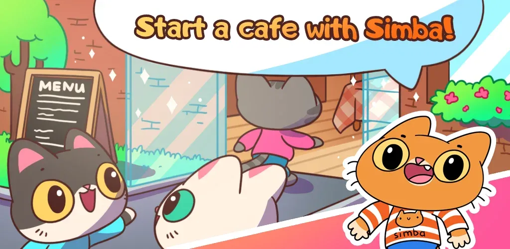 Взлом Simba Cafe  [МОД Много денег] — полная версия apk на Андроид screen 4