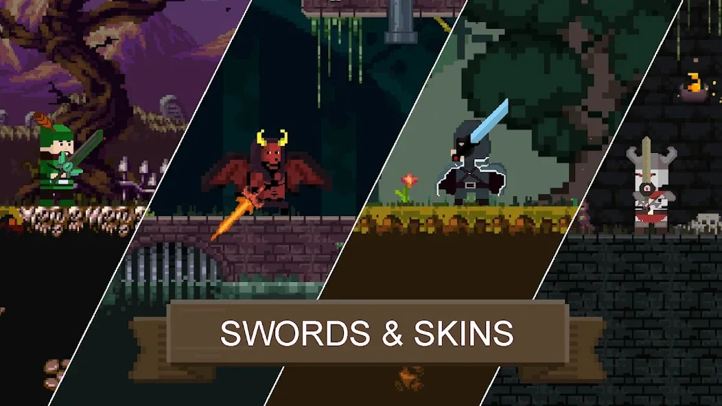 Взломанная Rune Sword: Action Platformer (Руновый меч)  [МОД Unlimited Money] — стабильная версия apk на Андроид screen 5