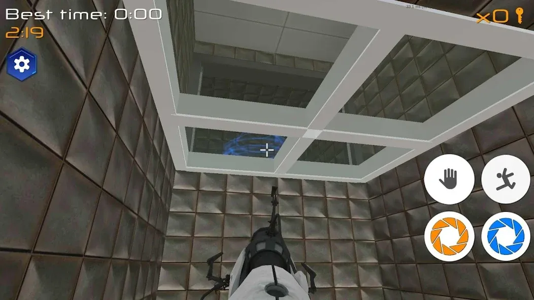 Скачать взломанную Portal Maze 2 game 3D aperture  [МОД Бесконечные деньги] — стабильная версия apk на Андроид screen 2