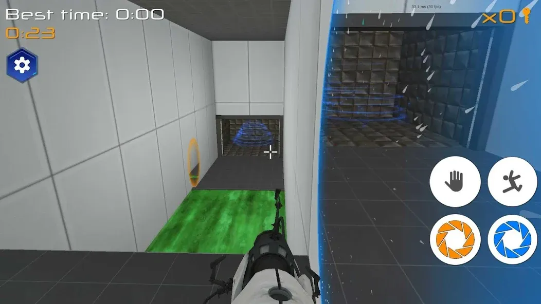 Скачать взломанную Portal Maze 2 game 3D aperture  [МОД Бесконечные деньги] — стабильная версия apk на Андроид screen 3