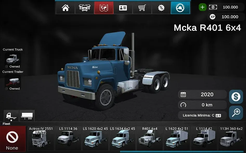 Скачать взломанную Grand Truck Simulator 2 (Гранд Трак Симулятор 2)  [МОД Бесконечные деньги] — последняя версия apk на Андроид screen 1