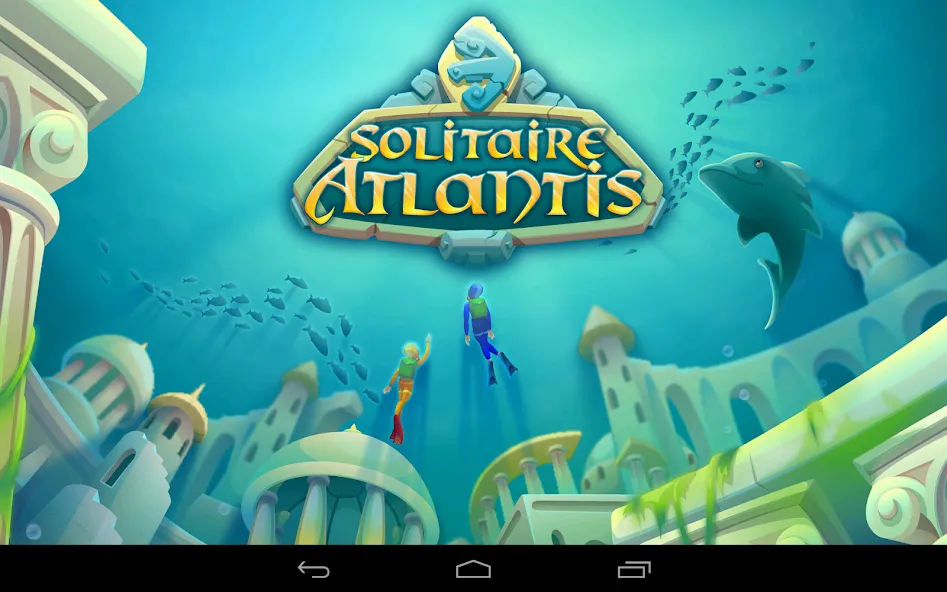 Взломанная Solitaire Atlantis (олитэр Атлантис)  [МОД Бесконечные монеты] — последняя версия apk на Андроид screen 5