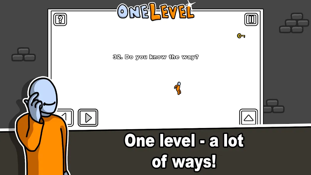 Скачать взлом One Level: Stickman Jailbreak (Уан Левел)  [МОД Unlocked] — полная версия apk на Андроид screen 3