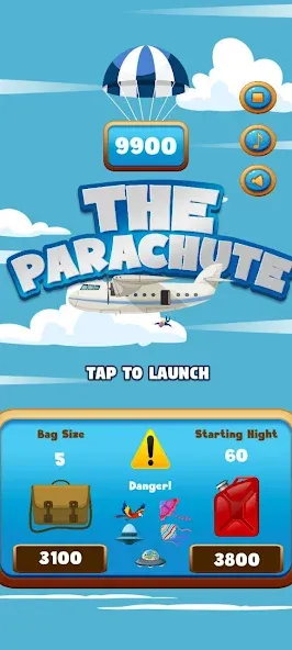 Скачать взлом The Parachute (Зе Пэрашют)  [МОД Бесконечные деньги] — полная версия apk на Андроид screen 1