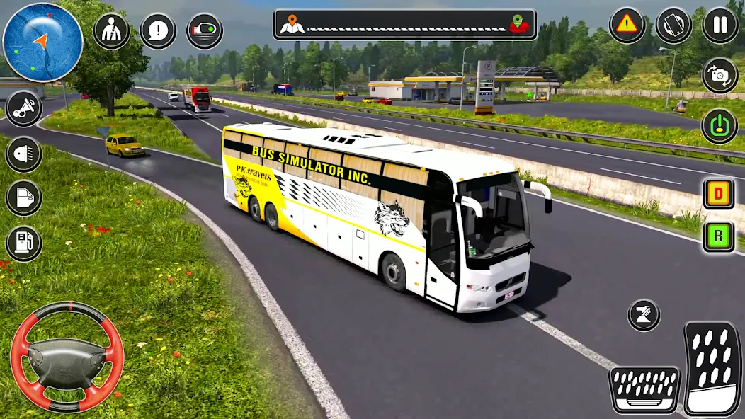 Скачать взлом City Coach Bus City Bus Games  [МОД Все открыто] — последняя версия apk на Андроид screen 1