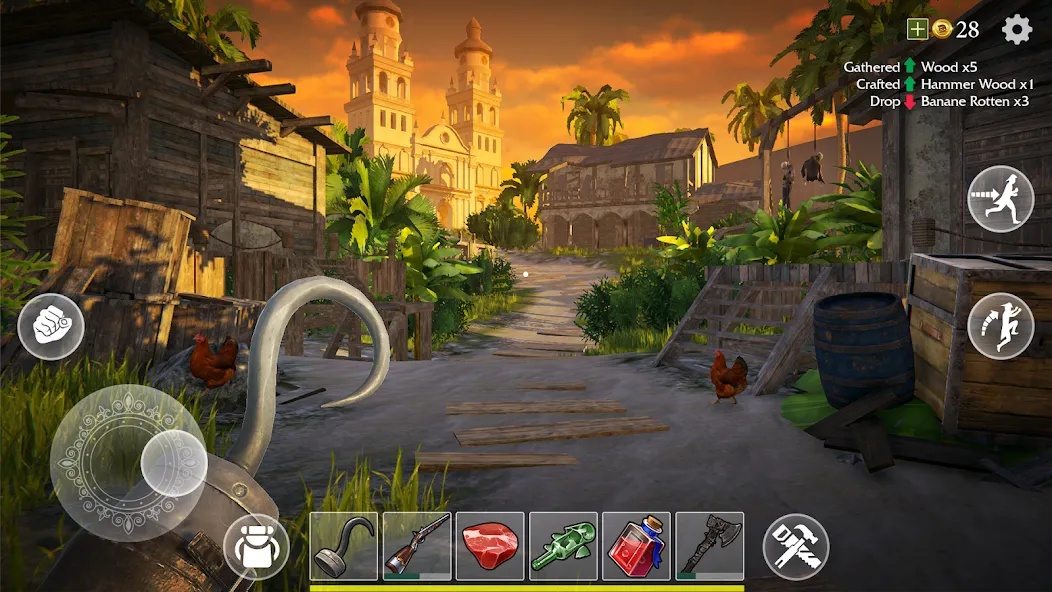 Скачать взломанную Last Pirate: Survival Island (Ласт Пират)  [МОД Menu] — стабильная версия apk на Андроид screen 4