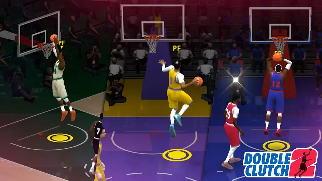 Взломанная DoubleClutch 2 : Basketball (ДаблКлач 2)  [МОД Unlimited Money] — стабильная версия apk на Андроид screen 3