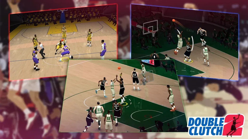 Взломанная DoubleClutch 2 : Basketball (ДаблКлач 2)  [МОД Unlimited Money] — стабильная версия apk на Андроид screen 4