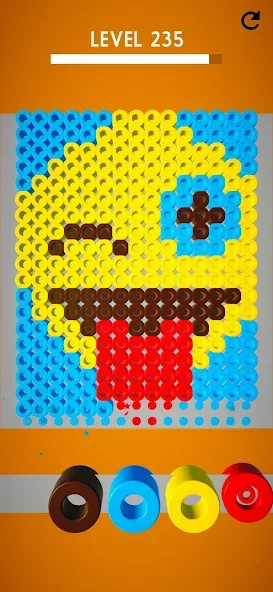 Скачать взлом Hama Beads: Colorful Puzzles (Хама бидс)  [МОД Бесконечные деньги] — последняя версия apk на Андроид screen 1