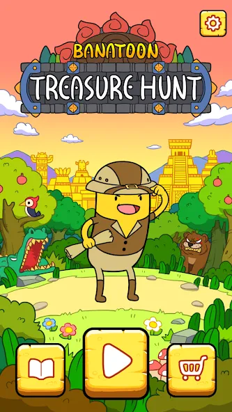 Взломанная BANATOON: Treasure hunt! (Банатун)  [МОД Все открыто] — полная версия apk на Андроид screen 1