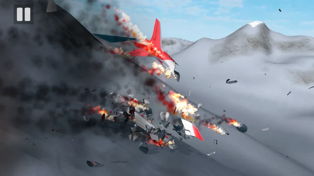 Взломанная Plane Crash: Flight Simulator (Плейн Краш)  [МОД Меню] — стабильная версия apk на Андроид screen 3