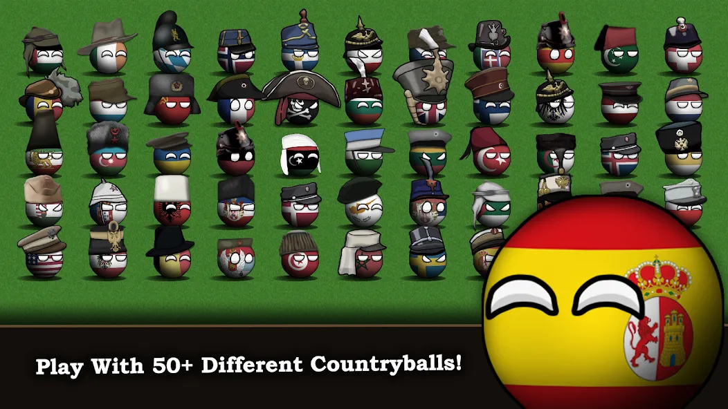 Скачать взлом Countryball: Europe 1890 (Кантриболл)  [МОД Много денег] — стабильная версия apk на Андроид screen 1