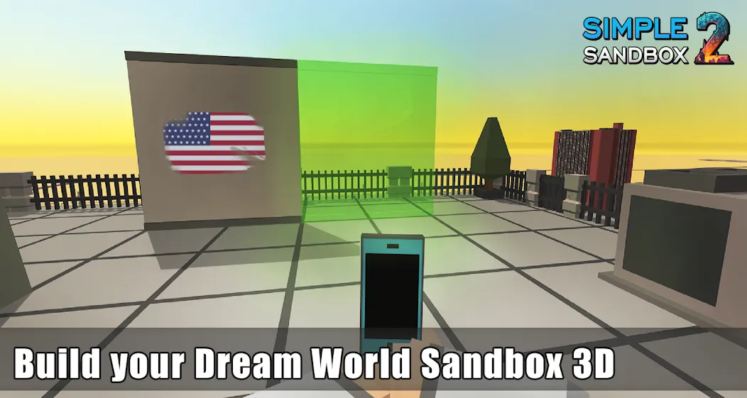 Скачать взлом Simple Sandbox 2 (Симпл Сандбокс 2)  [МОД Mega Pack] — стабильная версия apk на Андроид screen 1