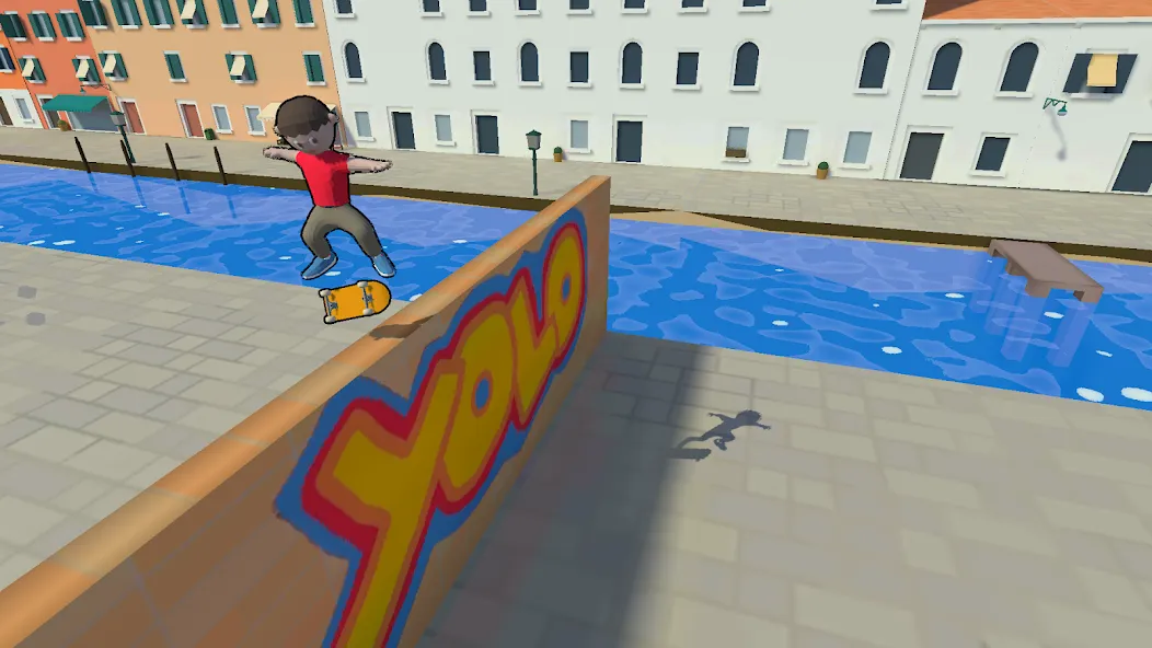 Взлом Skate King: Skateboard Stunts (Скейт Кинг)  [МОД Menu] — стабильная версия apk на Андроид screen 2