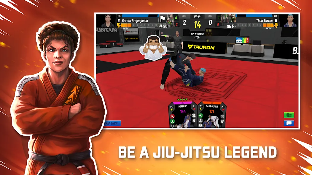 Скачать взломанную BeJJ: Jiu-Jitsu Game | Beta (Бедж)  [МОД Unlimited Money] — стабильная версия apk на Андроид screen 3