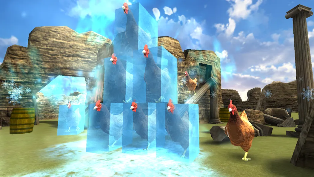 Скачать взлом Cluck Shot: Chicken War FPS (Клак Шот)  [МОД Много денег] — последняя версия apk на Андроид screen 3