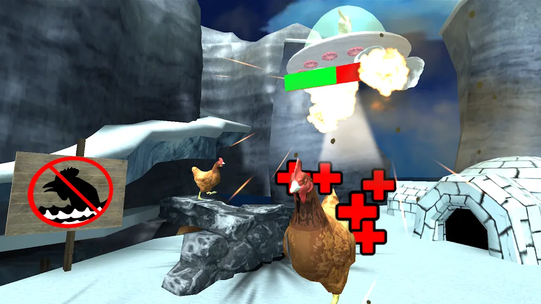 Скачать взлом Cluck Shot: Chicken War FPS (Клак Шот)  [МОД Много денег] — последняя версия apk на Андроид screen 5