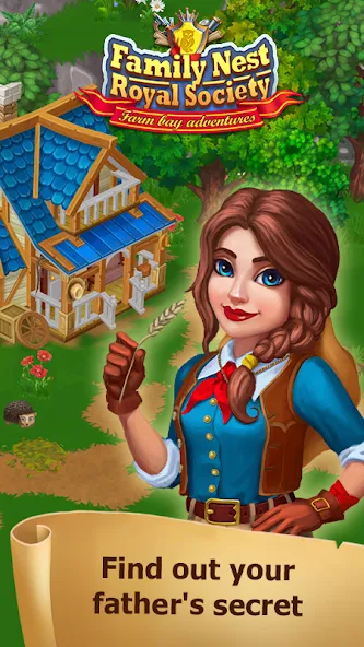 Скачать взлом Family Nest: Royal Farms  [МОД Mega Pack] — полная версия apk на Андроид screen 2