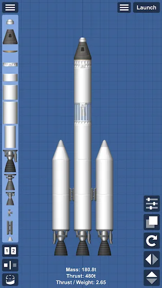 Скачать взлом Spaceflight Simulator (Спейсфлайт Симулятор)  [МОД Mega Pack] — полная версия apk на Андроид screen 1