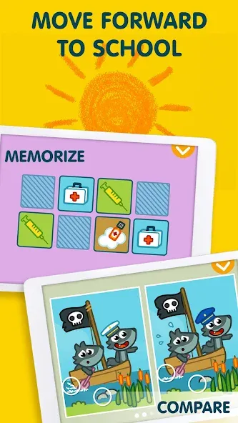 Скачать взлом Pango Kids: Fun Learning Games  [МОД Много денег] — полная версия apk на Андроид screen 5