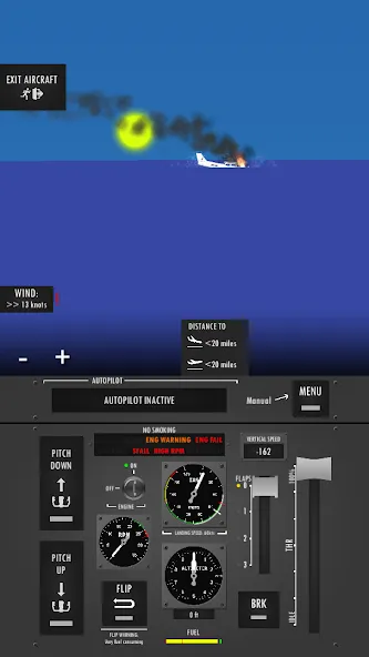 Скачать взломанную Flight Simulator 2d — sandbox  [МОД Menu] — стабильная версия apk на Андроид screen 4