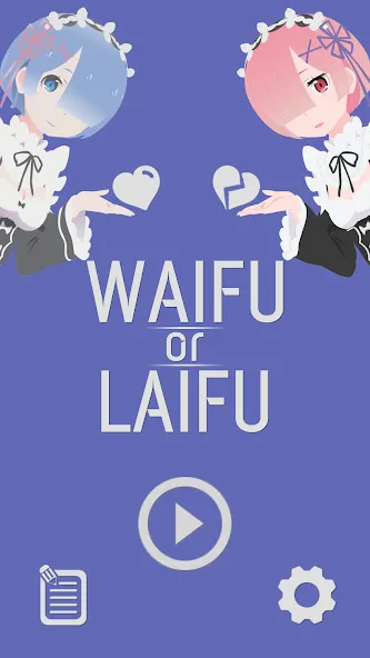 Скачать взлом Waifu or Laifu (Вайфу или Лайфу)  [МОД Бесконечные монеты] — полная версия apk на Андроид screen 1