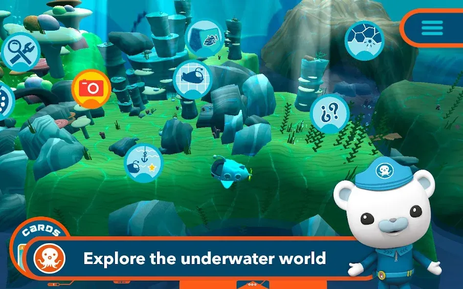 Скачать взлом Octonauts and the Whale Shark  [МОД Много монет] — полная версия apk на Андроид screen 1