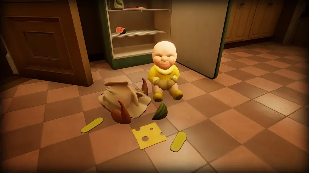 Скачать взлом The Baby In Yellow  [МОД Mega Pack] — стабильная версия apk на Андроид screen 4