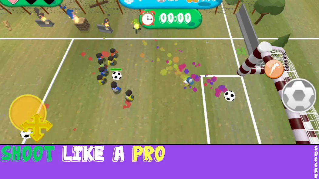 Взломанная Soccer Apocalypse Survival (Соккер Апокалипсис Сурвивал)  [МОД Unlocked] — последняя версия apk на Андроид screen 1